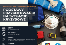 Gliwice: Bądź gotowy na każdą sytuację! Zapraszamy do udziału we wrześniowych warsztatach „Podstawy przygotowania na sytuacje kryzysowe”