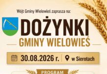 Gmina Wielowieś i okolice: Dożynki Gminy Wielowieś 2026 już 30 sierpnia. Święto plonów odbędzie się w Sierotach
