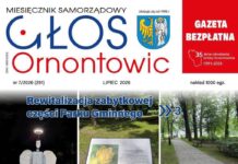Gmina Ornontowice – tradycja i rozwój Lipcowy „Głos Ornontowic” już dostępny. Bezpłatny miesięcznik trafił do mieszkańców.