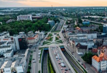 Gliwice: Z parkingu nad DTŚ będzie można wyjechać także na ul. Dworcową. Ruszyła budowa wyjazdu