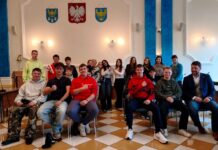 Powiat Gliwicki: Przyszli logistycy wojskowi odwiedzili Starostwo Powiatowe w Gliwicach