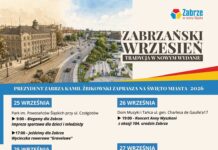 Zabrze: Prezydent Zabrza zaprasza na finał Zabrzańskiego Września – wspólne świętowanie Święta Miasta 2026